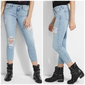 GUESS Women's Sexy Curve Cropped Jeans sz 25